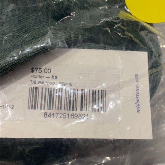 NEW • Outdoor Voices • 7/8 Warmup Legging Hunter - Picture 4 of 4